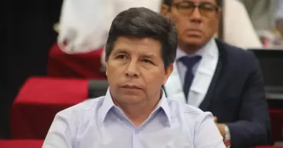 Pedro Castillo en audiencia judicial.