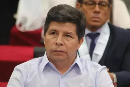 Pedro Castillo en audiencia judicial.