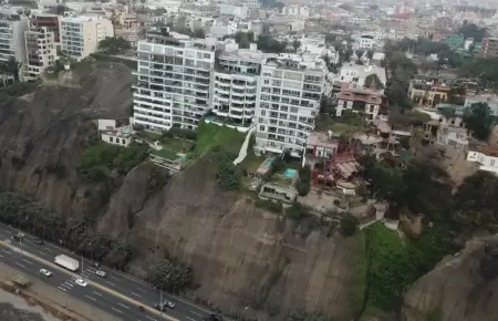 Los distritos con mayor riesgo ante sismos.