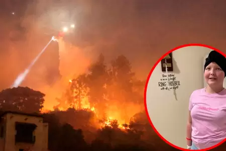 EE. UU.: Nia sobreviviente al cncer fallece en voraz incendio