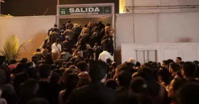 Entradas de conciertos cancelados se devolverán en 15 días hábiles.