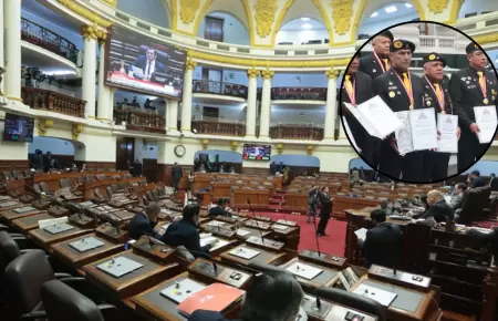 Aprueban dar amnistía a policías y militares.