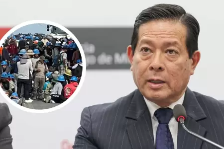 Eduardo Arana rechaz el bloqueo de carreteras por parte de mineros ilegales.
