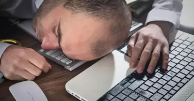Resaca en el trabajo