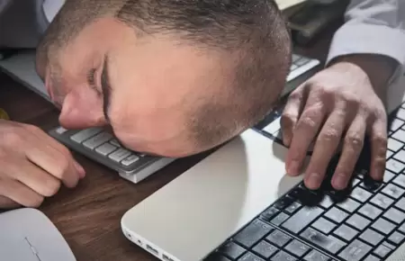 Resaca en el trabajo