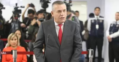 Exministro Daniel Urresti fue sentenciado en 2023 a 12 años de cárcel.