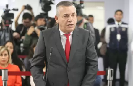 Exministro Daniel Urresti fue sentenciado en 2023 a 12 aos de crcel.