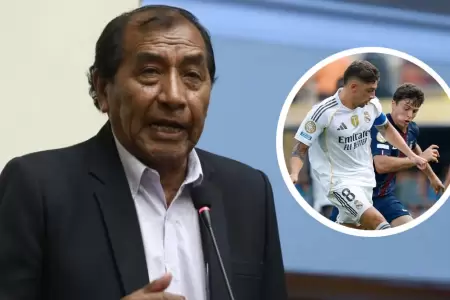 Congresista miraba el Real Madrid vs. PSG durante sesin de la Comisin Permanen