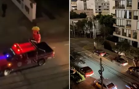 Apagn en zonas de Miraflores
