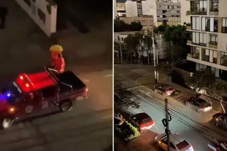 Apagn en zonas de Miraflores