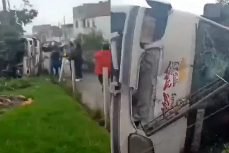 ATU mult a dueo de 'combi pirata' que se volc en Independencia