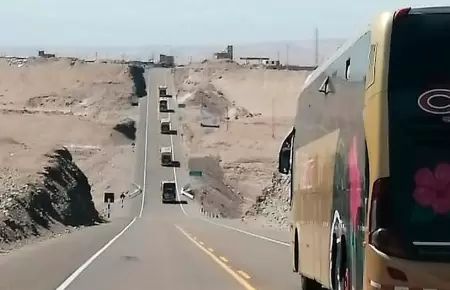 Viajes de Tacna a Lima fueron prohibidos por bloqueo de vas