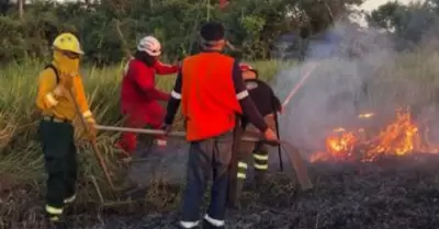 Confirman la extinción de dos incendios forestales originados en Apurímac, Cusco