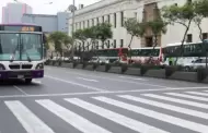 Av. Abancay: Reabren trnsito vehicular tras enfrentamientos entre mineros y la PNP