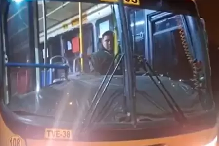 Extorsionadores balean a chofer de empresa 'Santa Anita' en Jicamarca