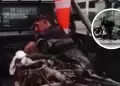 SMP: Vecinos lincharon y quemaron moto de ladrn tras ser capturado in fraganti
