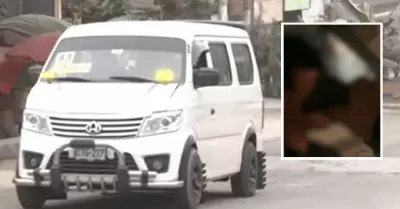 Colectivero fue obligado a grabar mensaje extorsivo y baleado por sicario en SJL