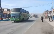 PNP despeja tramo bloqueado de la Panamericana Sur en Chala tras violento enfrentamiento con mineros