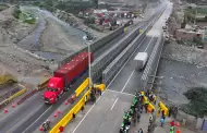 MTC inaugur nuevo puente modular de Chancay a cinco meses de la tragedia por colapso