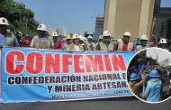 Mineros artesanales anuncian tregua de 24 horas para instalar una mesa de dilogo con la PCM