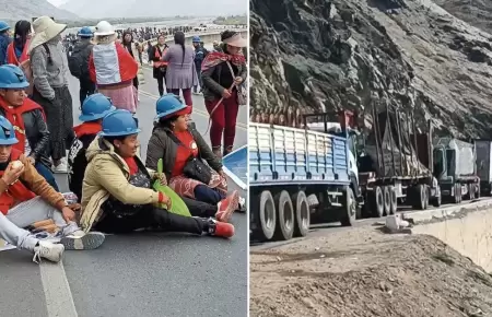 Mineros artesanales desbloquean vas en Ocoa