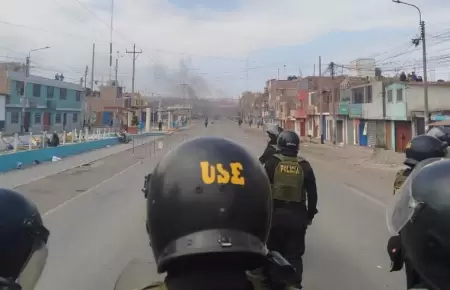 Polica investiga caso de fallecido por manifestaciones de mineros en Arequipa.
