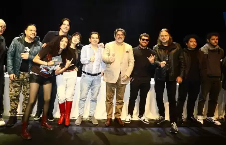 'Rock en el teatro'.