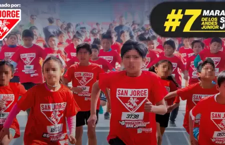 Maratn de Los Andes Junior San Jorge en Huancayo.