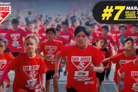 Maratn de Los Andes Junior San Jorge en Huancayo.