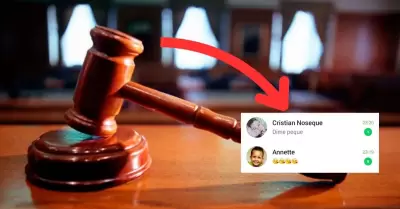 WhatsApp como prueba de divorcio