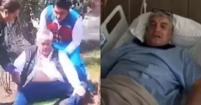 Sergio Baigorria sufrió accidente a bordo de moto lineal en Chaclacayo.