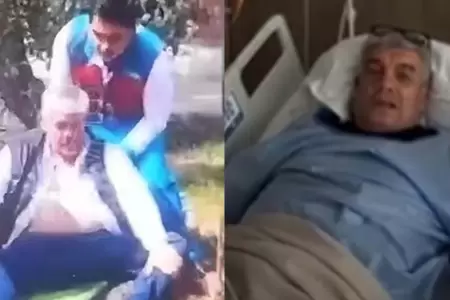 Sergio Baigorria sufri accidente a bordo de moto lineal en Chaclacayo.