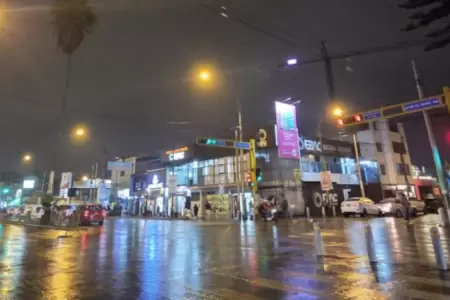 Senamhi advierte lloviznas intensas para Lima Metropolitana.