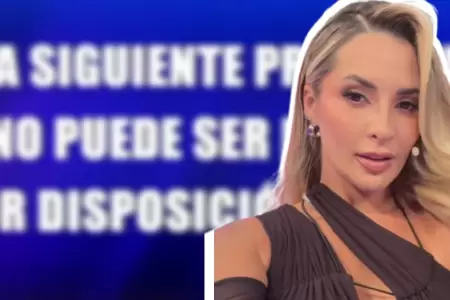 Macarena Gastaldo en 'El valor de la verdad'