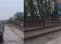 Tren Lima-Chosica: 30 familias del Callao podran perder sus viviendas por cercana a va ferroviaria