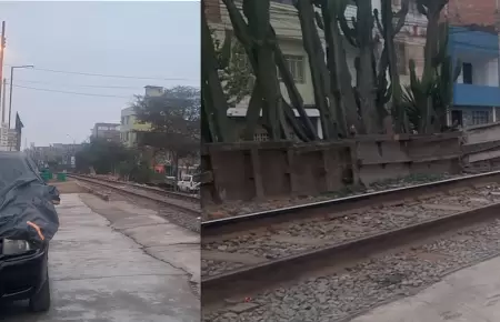 Vecinos del Callao temen perder sus casas por tren Lima - Chosica