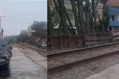 Vecinos del Callao temen perder sus casas por tren Lima - Chosica