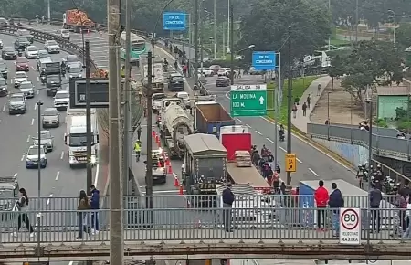 Reabren parcialmente el trnsito en la Va de Evitamiento.