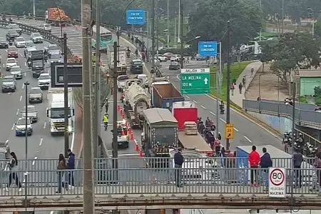 Reabren parcialmente el trnsito en la Va de Evitamiento.