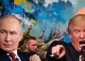 Donald Trump amenaza a Rusia con imponerle aranceles del 100% si es que no firma paz con Ucrania