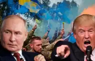 Donald Trump amenaza a Rusia con imponerle aranceles del 100% si es que no firma paz con Ucrania