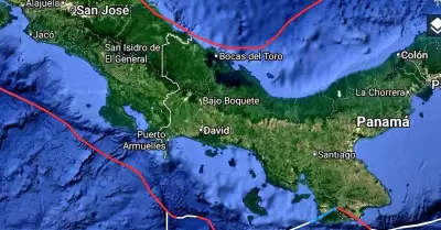 Fuerte sismo de magnitud 6.6 sacude Panamá.