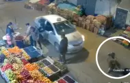 Indignante! Falsos taxistas arrastran a comerciante para robarle S/ 9 mil en mercado de Huancayo
