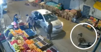 Falsos taxistas roban a comerciante en Huancayo