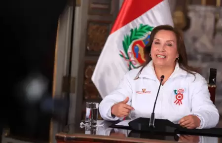 Dina Boluarte enva mensaje de paz a la ciudadana