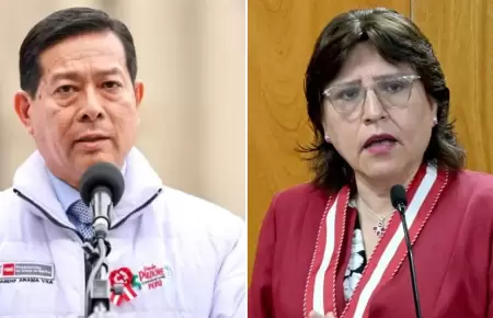 Delia Espinoza le responde con todo a Eduardo Arana.