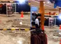 Alarma en Chorrillos! Clausuran supermercado Metro tras cada de estructura interna