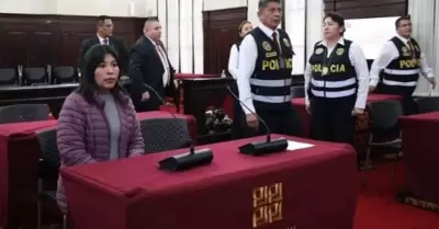 Betssy Chávez anuncia huelga de hambre desde la cárcel.