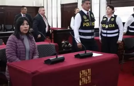 Betssy Chávez anuncia huelga de hambre desde la cárcel.