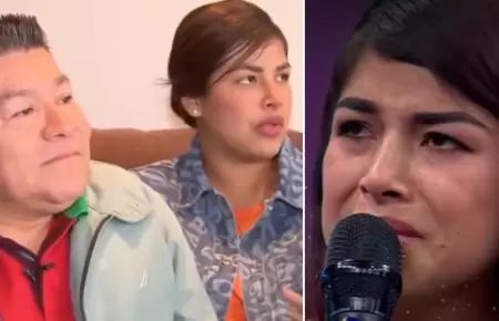 Jhazmn Gutarra y Dilbert Aguilar terminaron